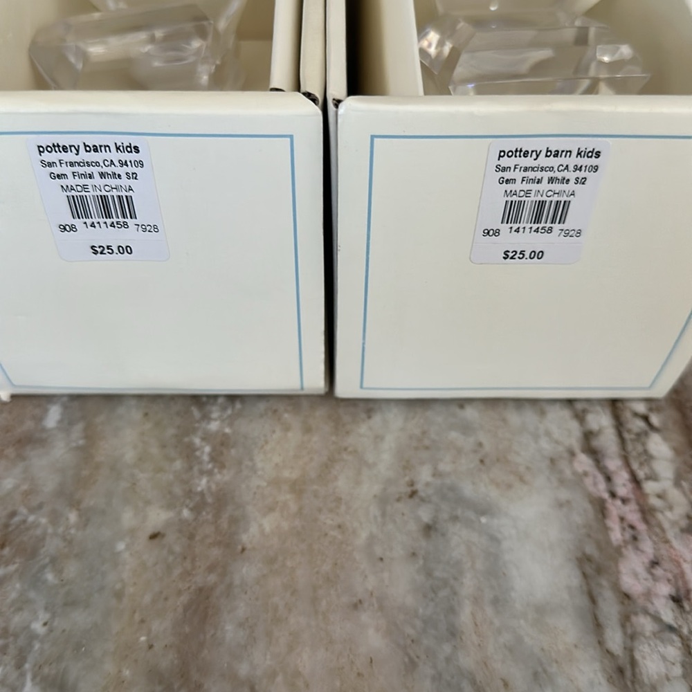 Pottery Barn Kids Gem Finials - Picture 4 of 8